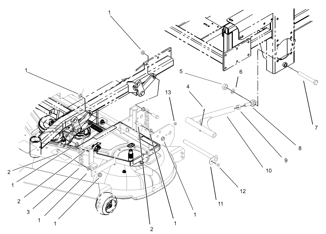 Deck Connection Assembly