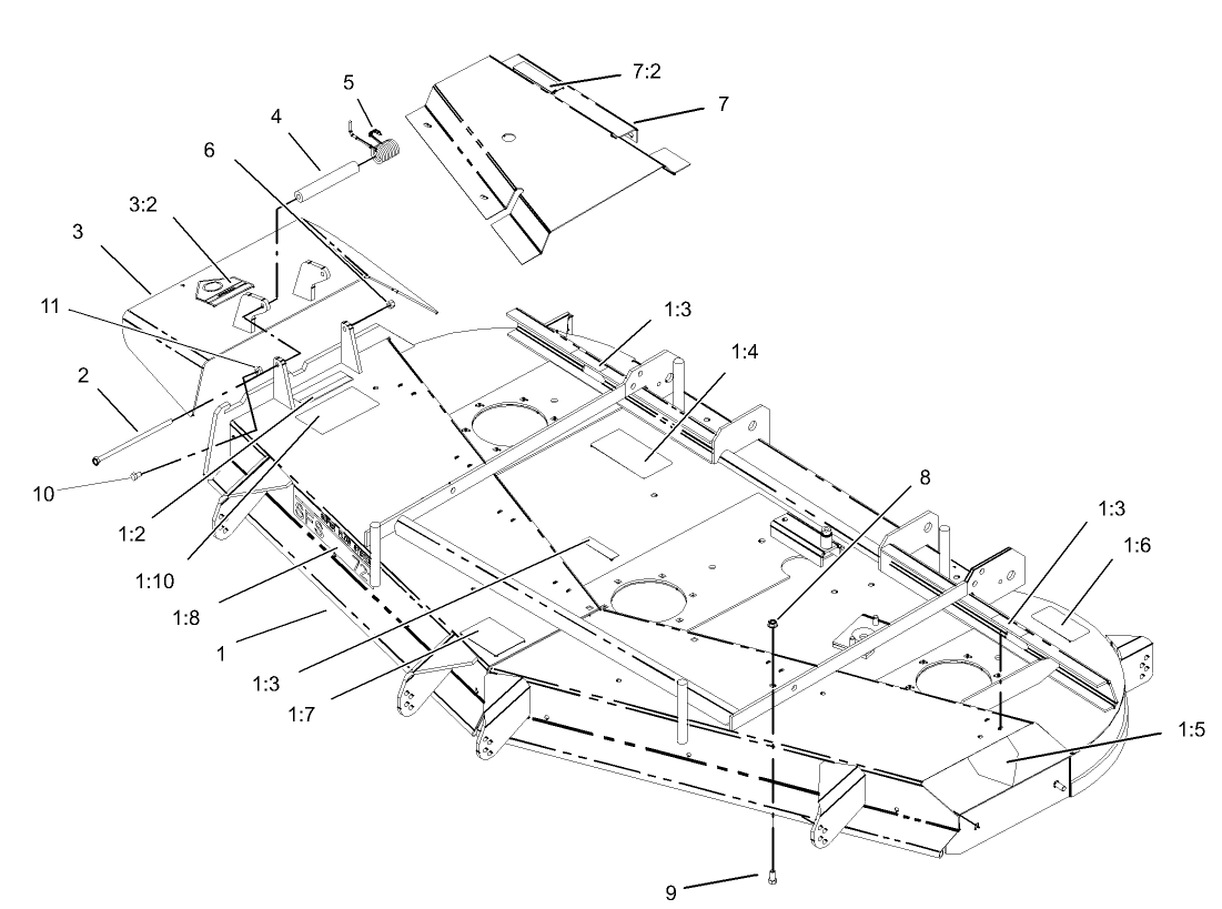 Deck Assembly No. 105-1698
