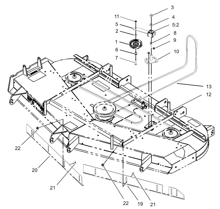 Belt and Idler Arm Assembly