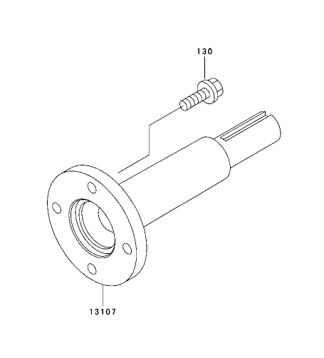 P.T.O. Equipment Assembly Kawasaki FH721D-AS05