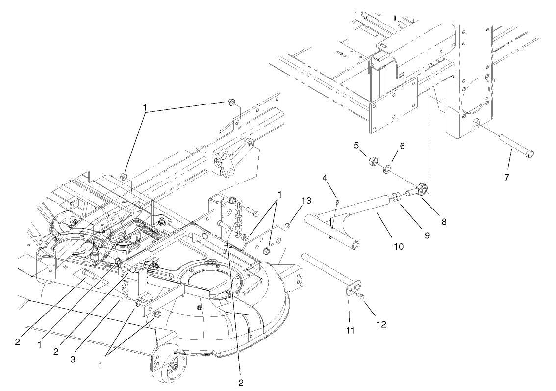Deck Connection Assembly