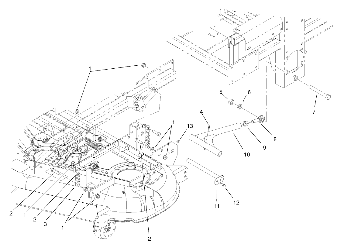 Deck Connection Assembly