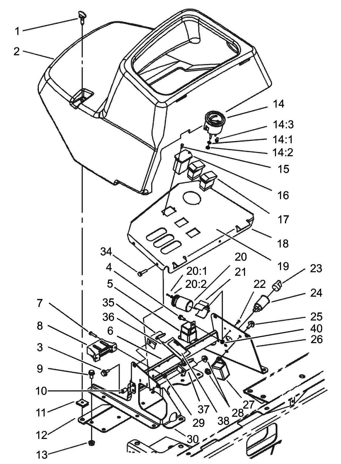 Control Console Assembly