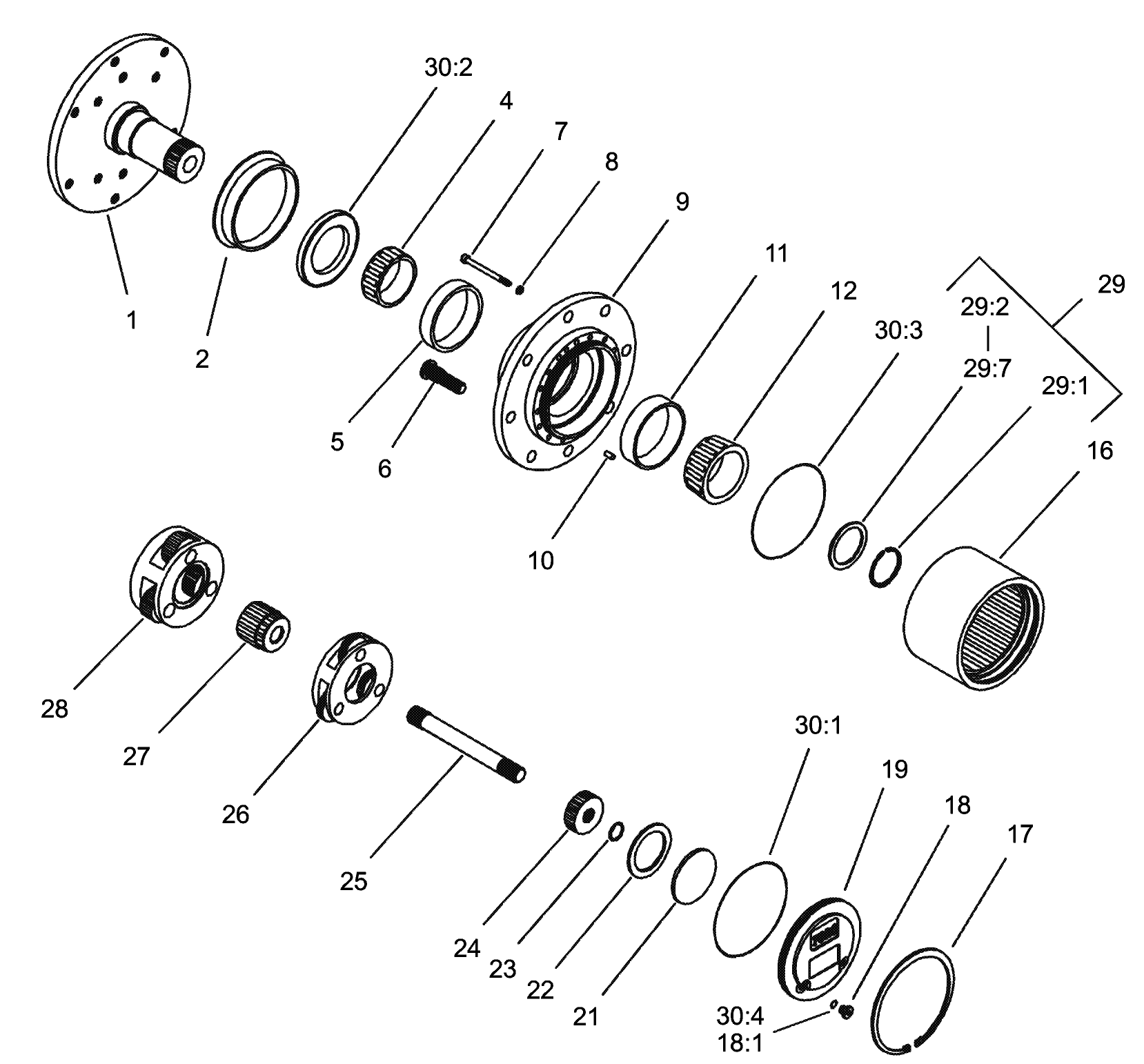 Planetary Assembly No. 105-4500-03