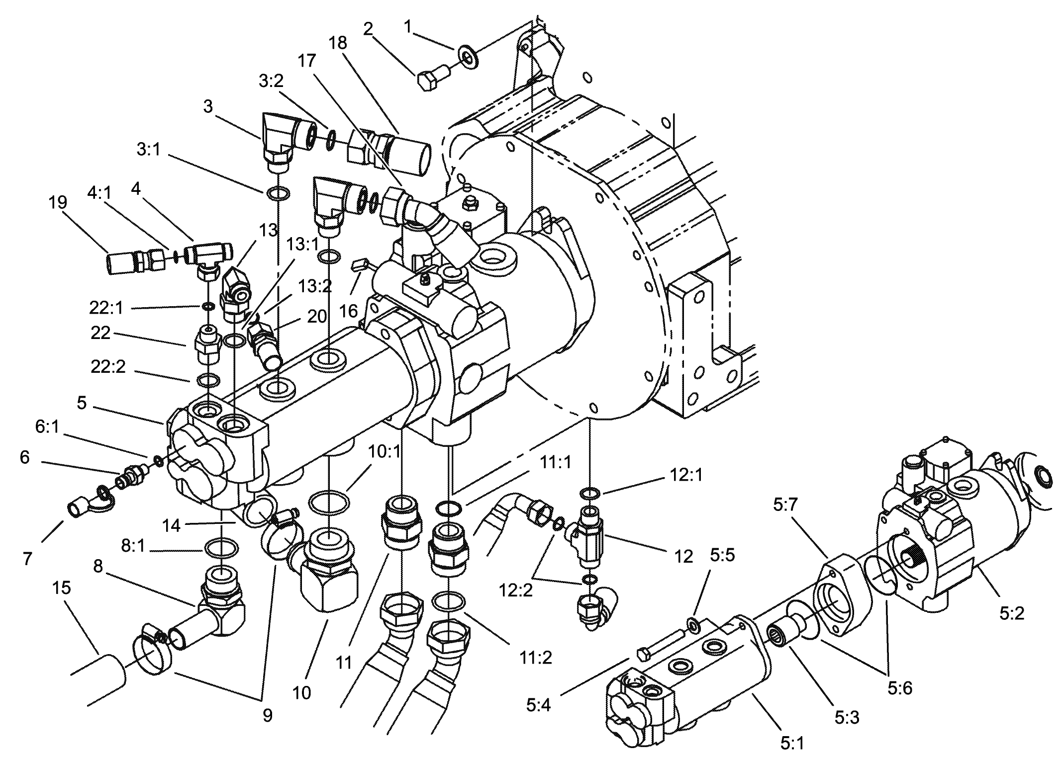 Hydraulic Pump Assembly