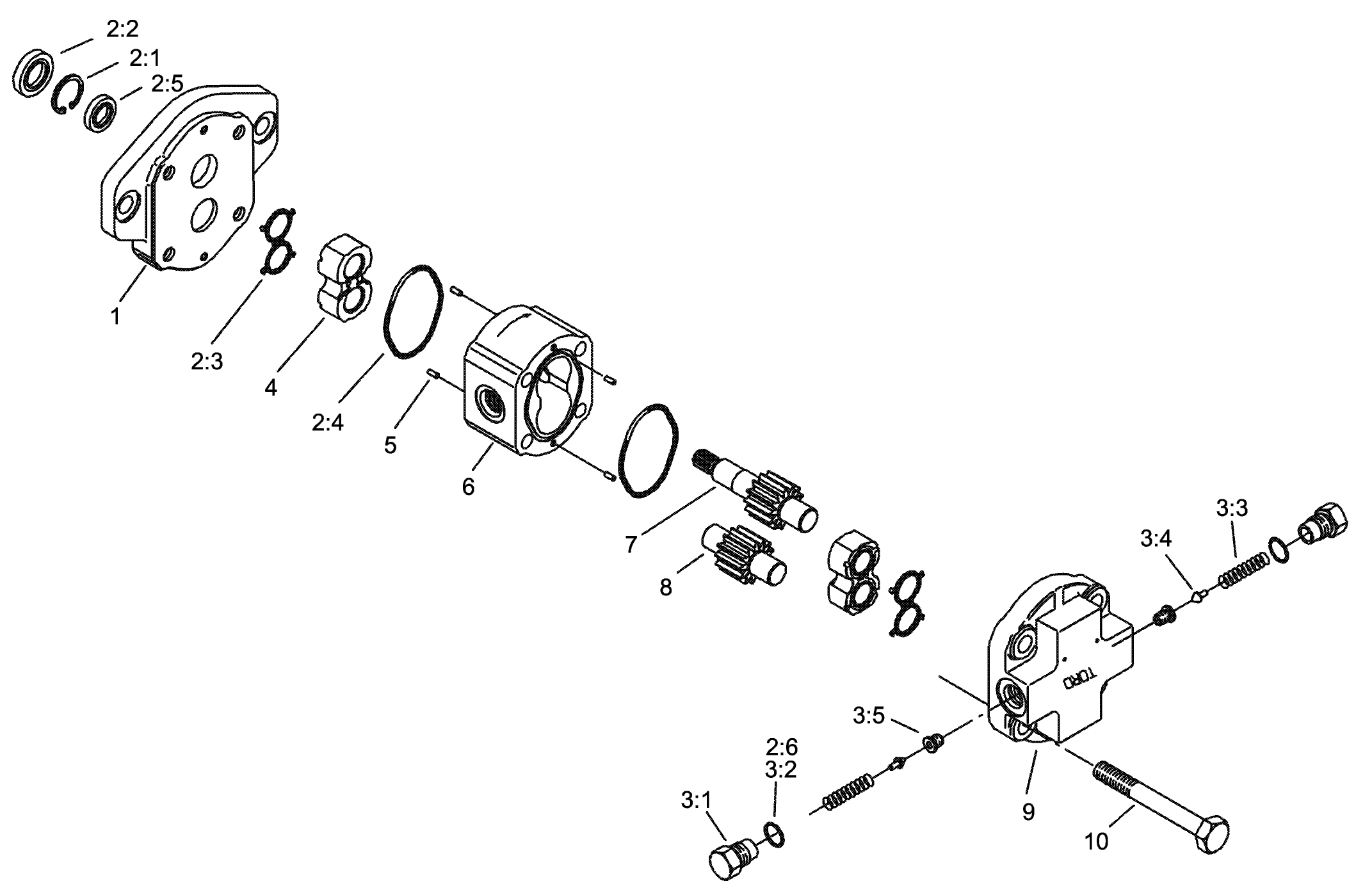 Hydraulic Motor Assembly No. 105-9820