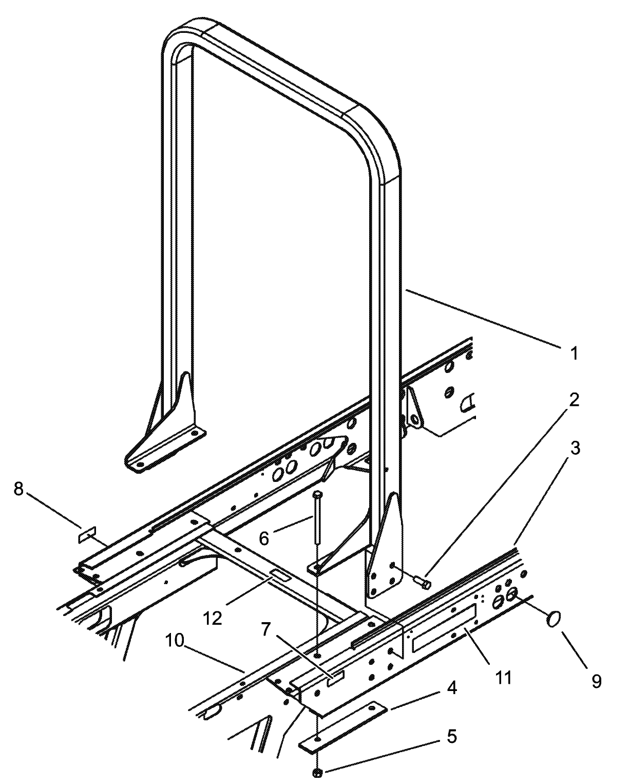Roll-Over Protection System and Frame Assembly