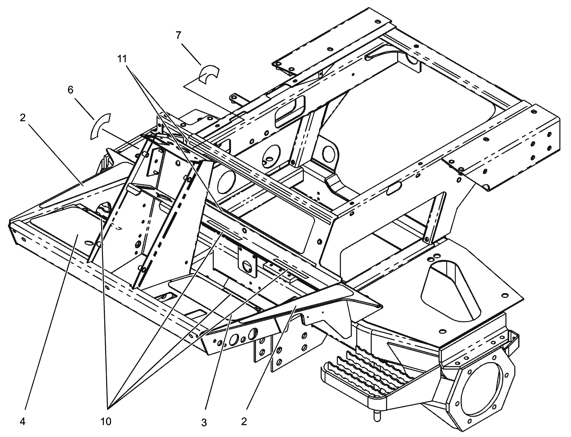 Front Frame Assembly No. 104-5469