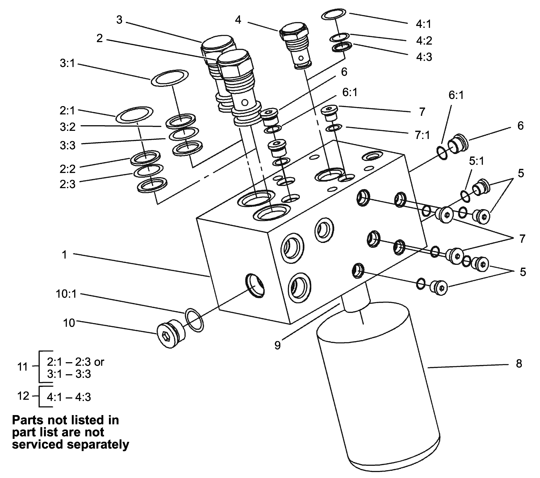 Filter Manifold Assembly No. 100-5558