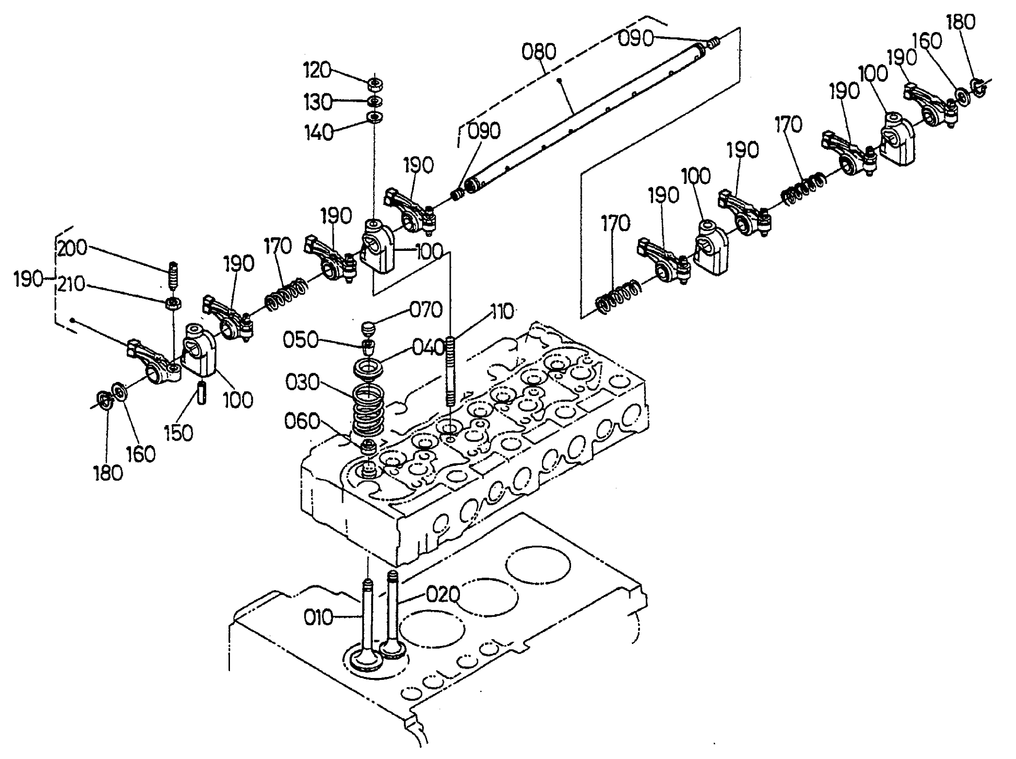 Valve and Rocker Arm Assembly