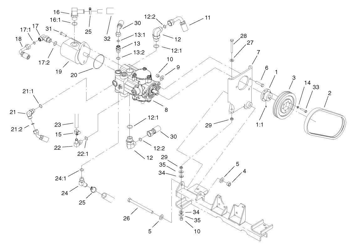 Hydraulic Pump Assembly