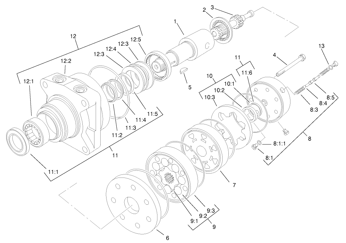 Wheel Motor Assembly No. 93-6888