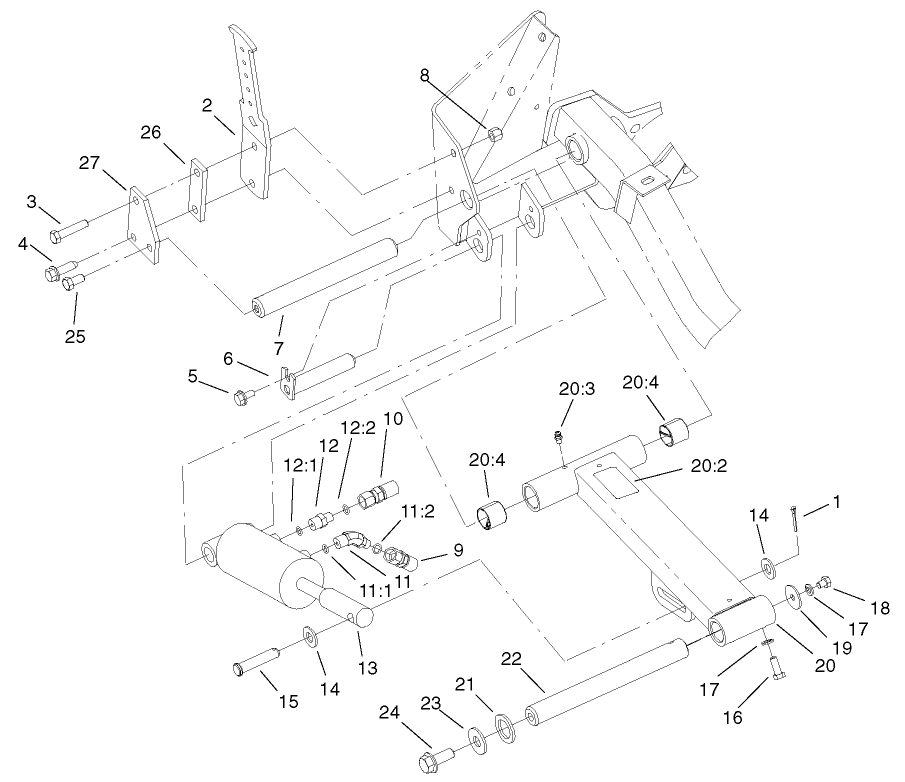 Rear Lift Arm Assembly