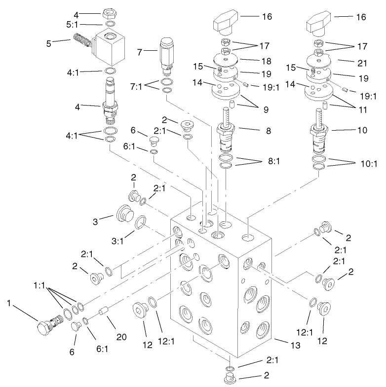 Manifold Block Assembly No. 104-3995