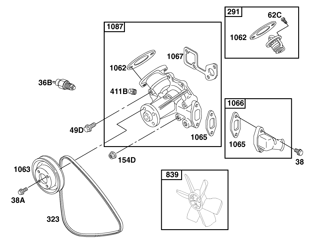 Water Pump Assembly