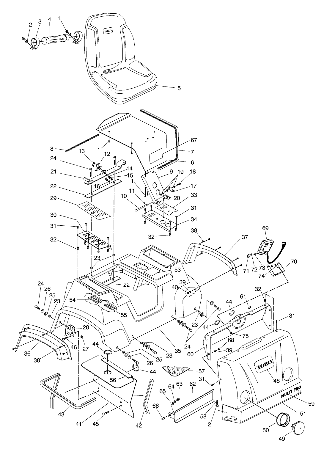 ENGINE COVER ASM
