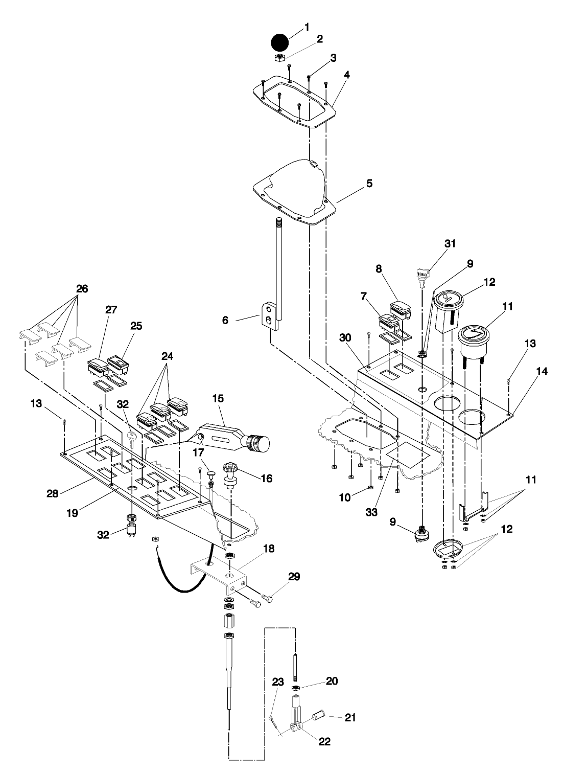CONTROL PANEL ASM