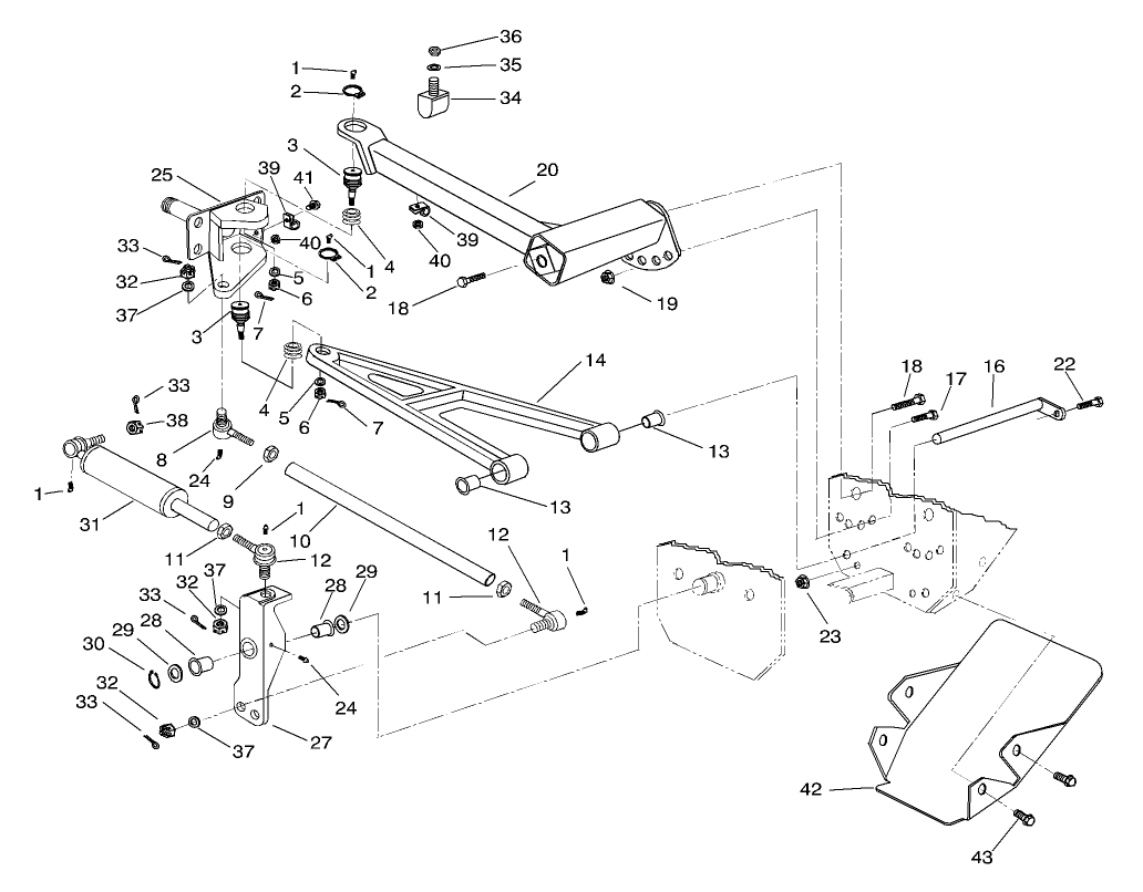 FRONT SUSPENSION ASM