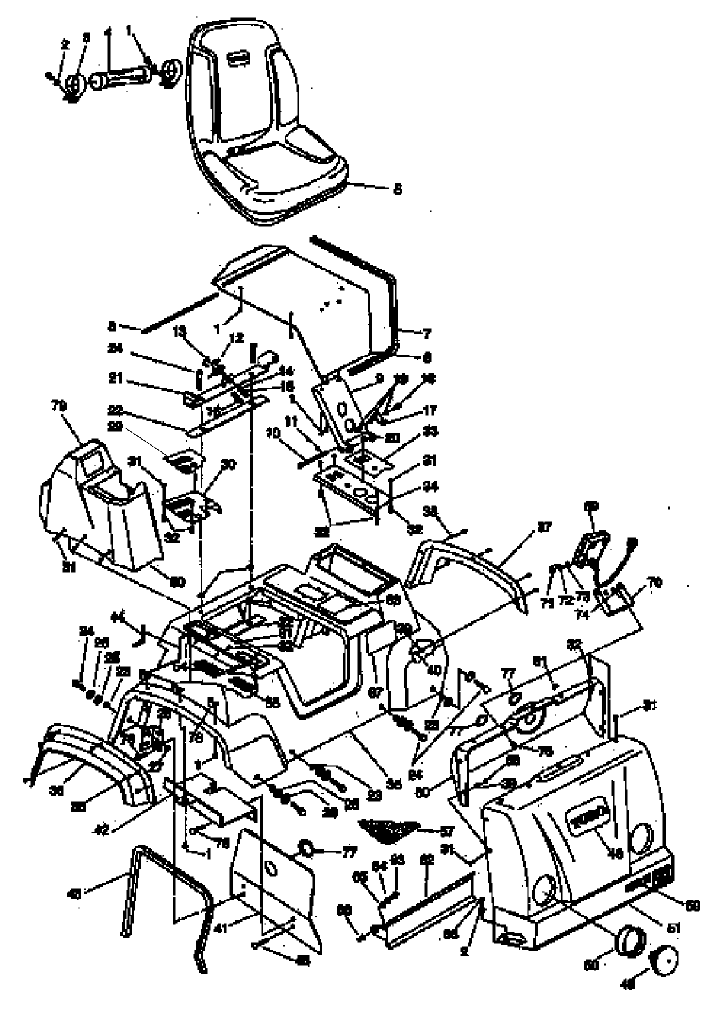ENGINE COVER ASM
