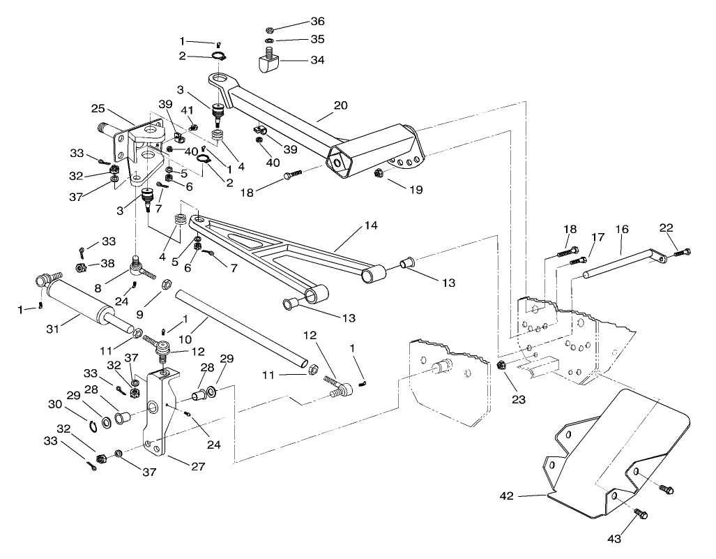 FRONT SUSPENSION ASM