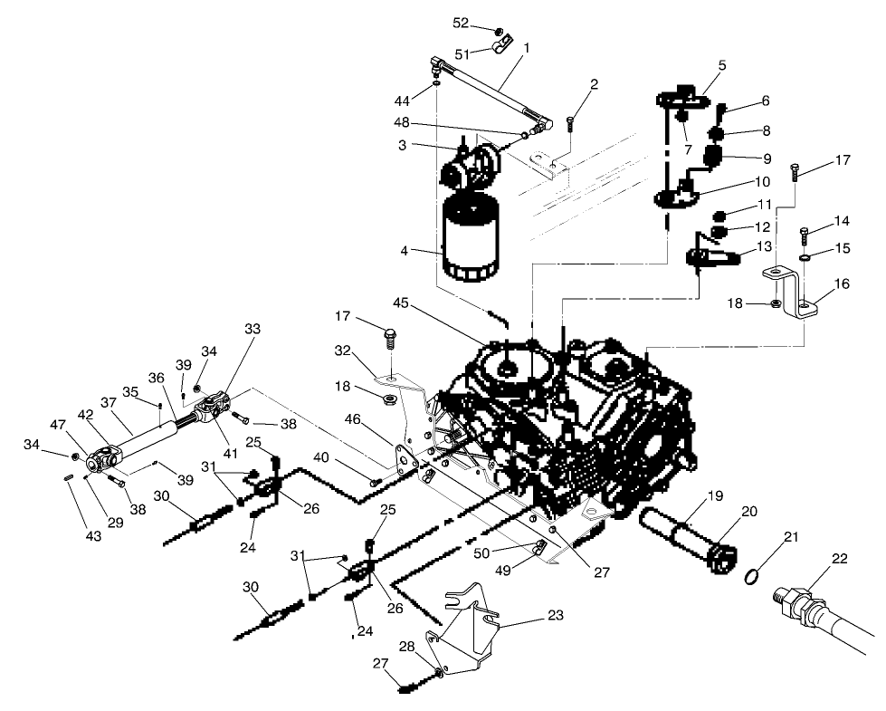 TRANSAXLE INSTALLATION ASM