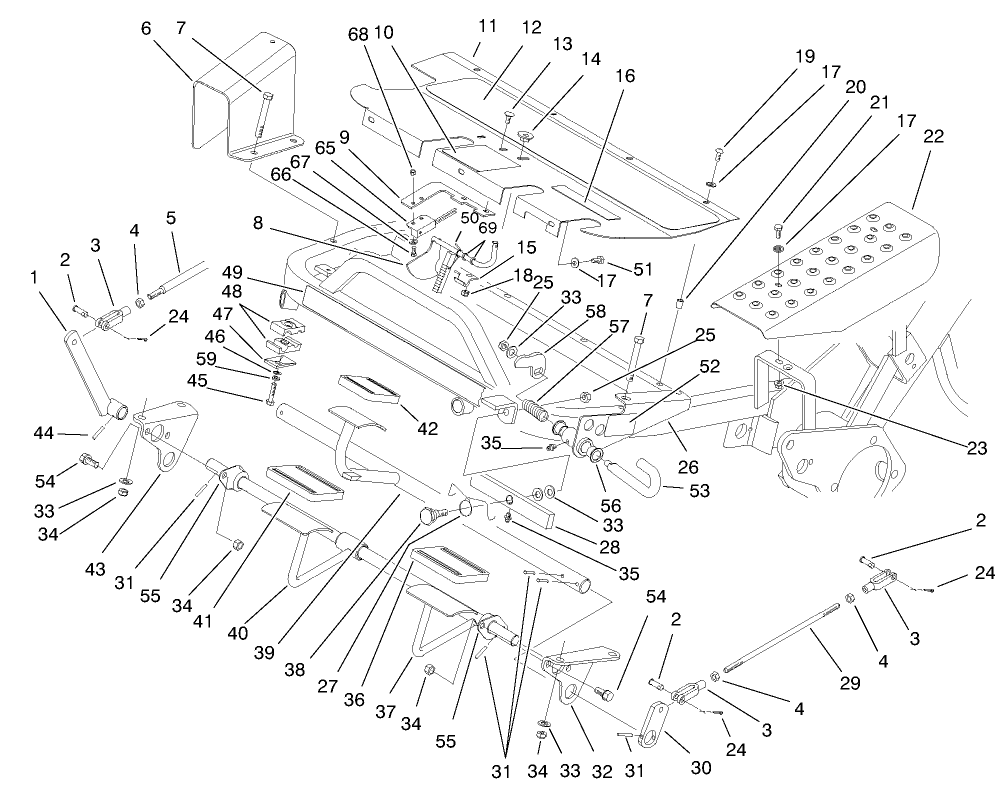 Control Pedal Assembly