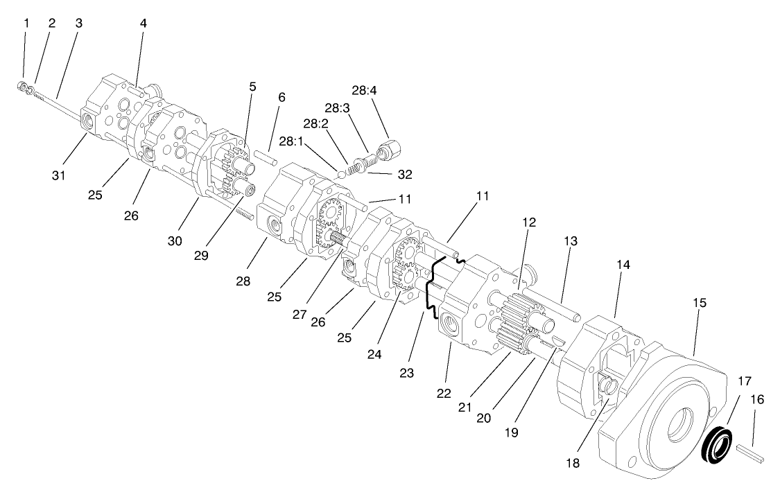 Hydraulic Pump Assembly No. 92-9764