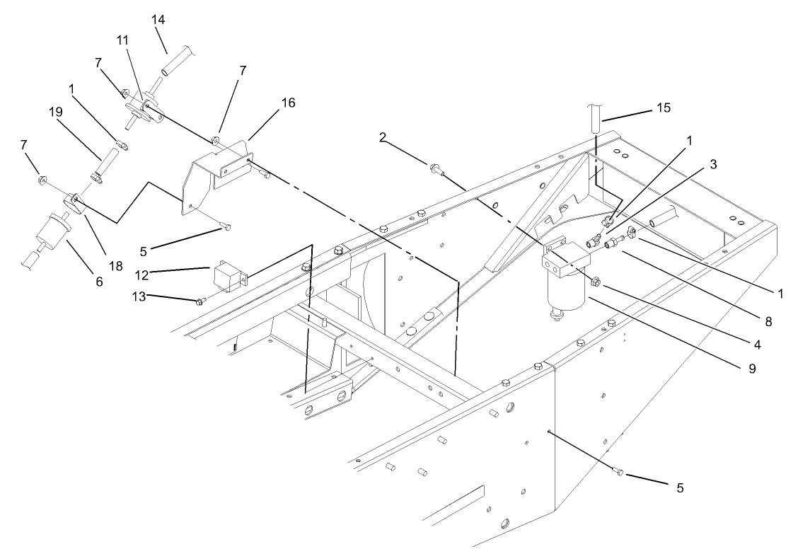 Water and Fuel Filter Assembly