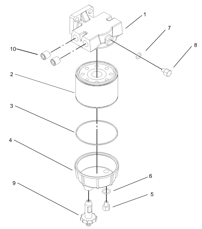 Water and Fuel Filter No. 98-9305
