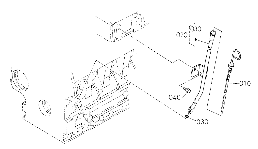 Dipstick and Guide Assembly