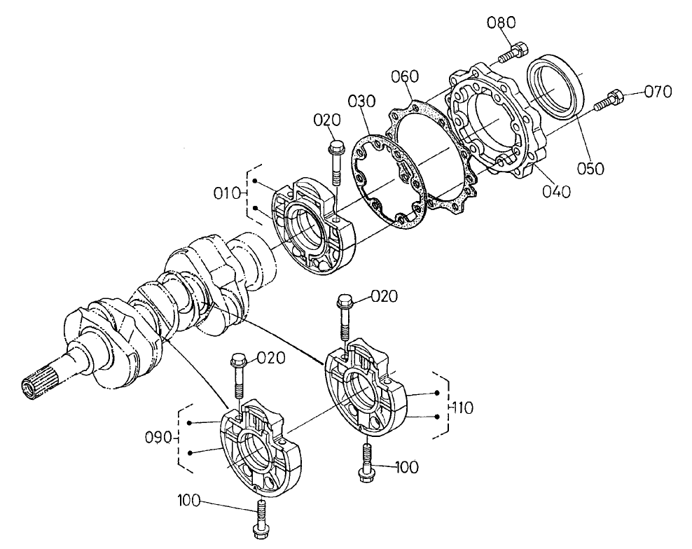 Main Bearing Case Assembly