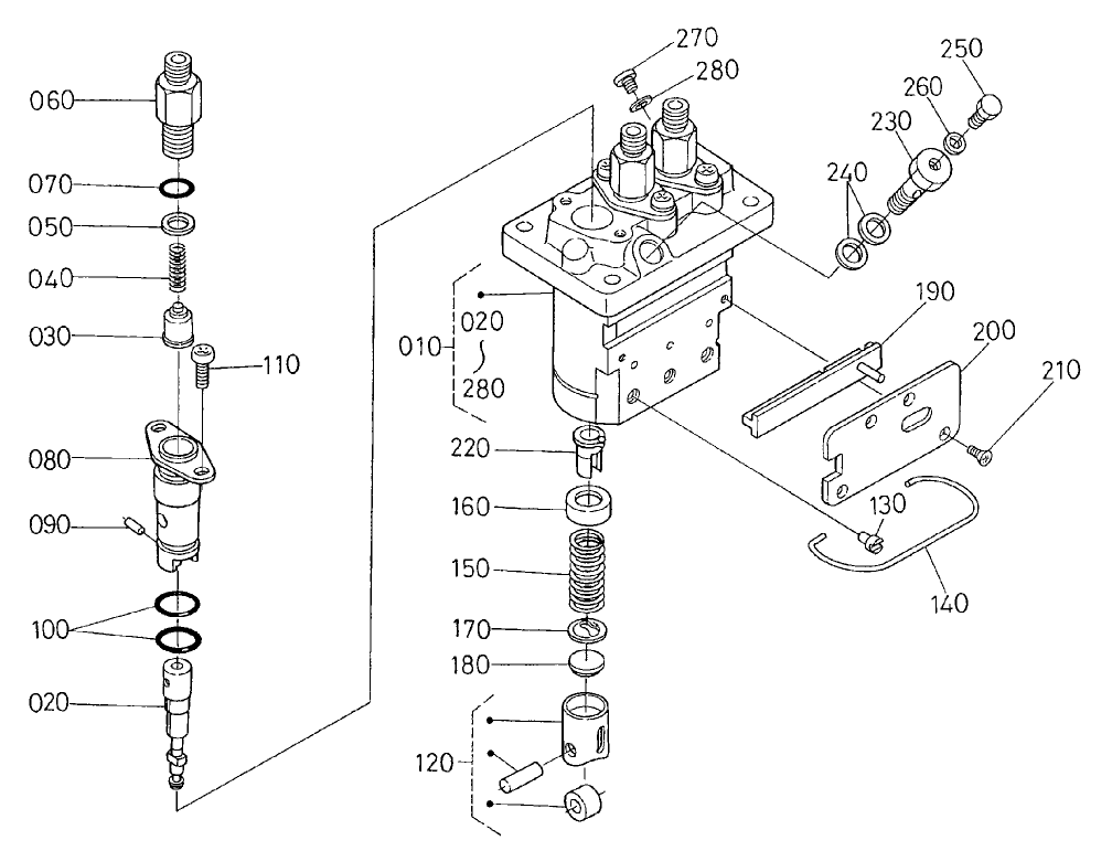 Injection Pump Assembly No. 98-9643