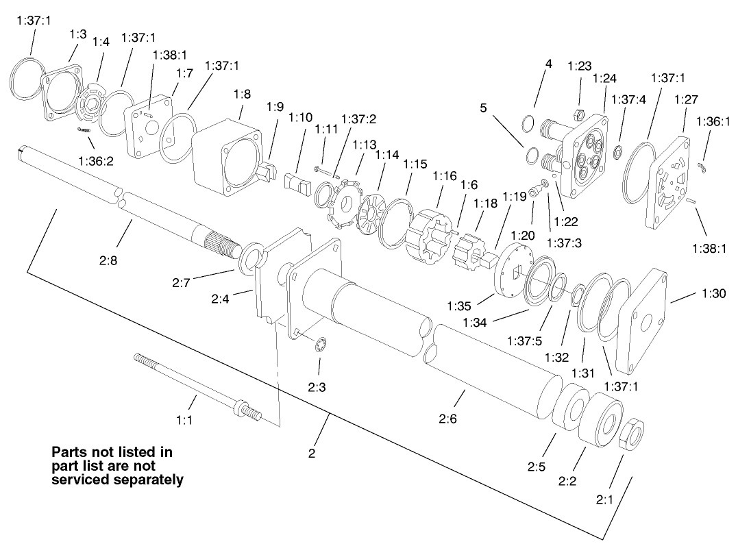 Power Steering Unit Assembly No. 92-7308