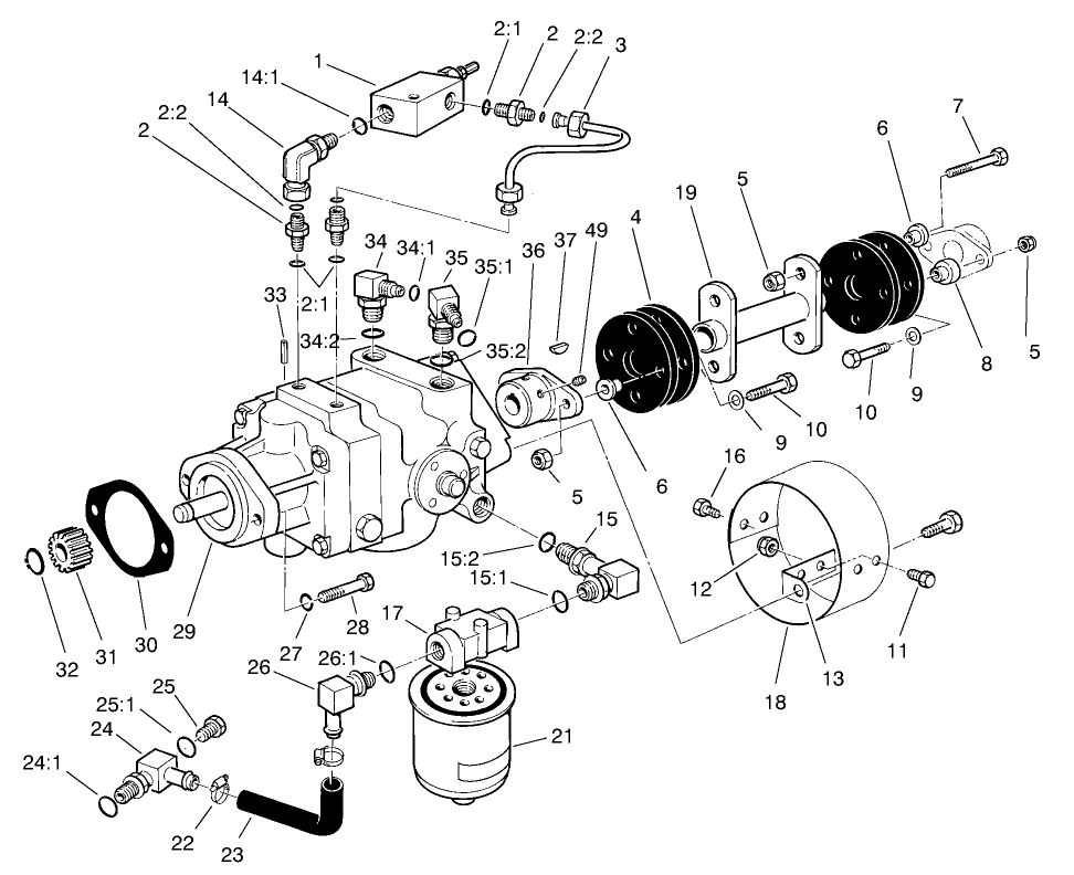 Hydrostatic Transmission Assembly