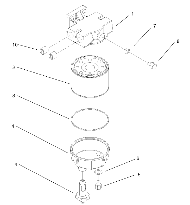 Water and Fuel Filter No. 98-9305