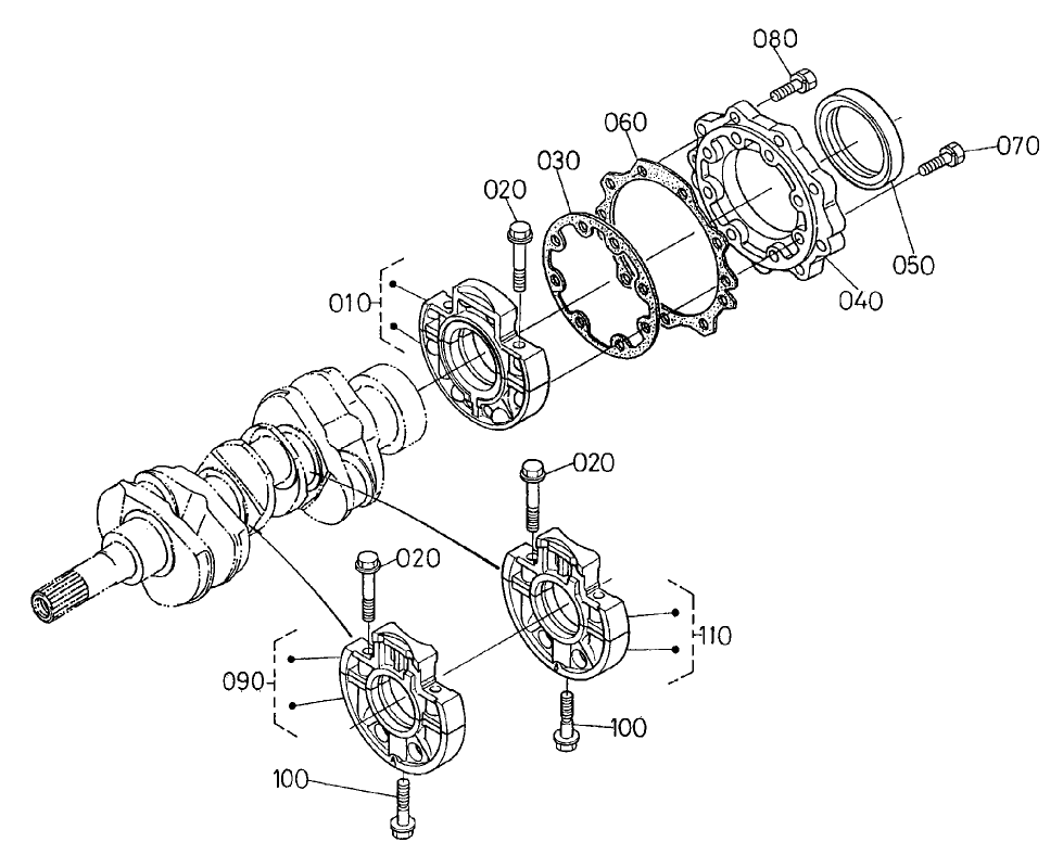 Main Bearing Case Assembly