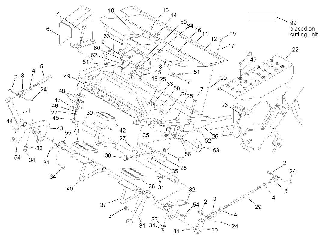 Control Pedal Assembly