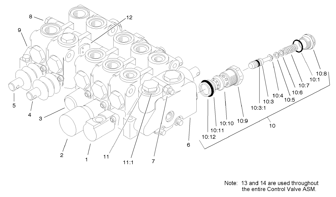 Control Valve Assembly No. 105-3800
