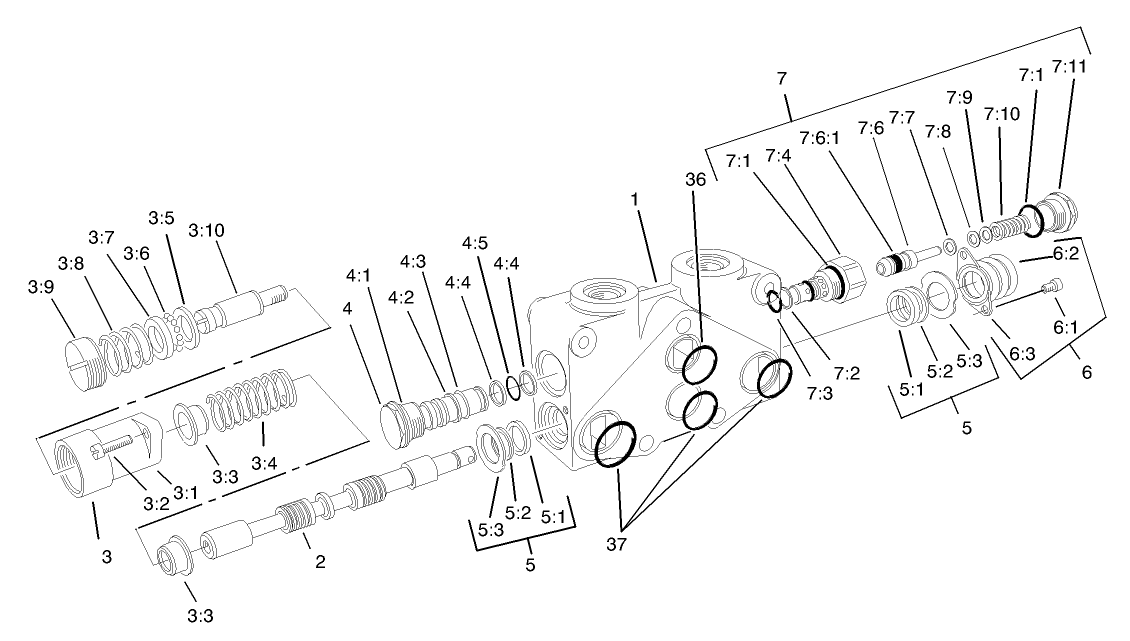 Control Valve Section 2 Assembly No. 105-3802
