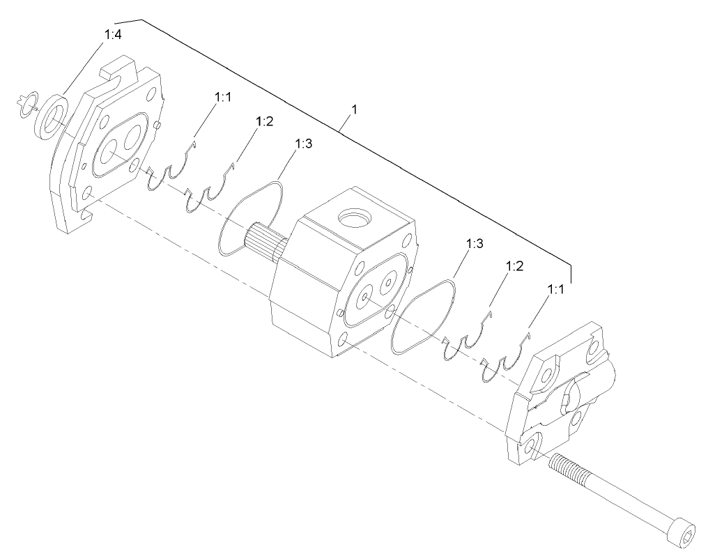 Hydraulic Motor Assembly No. 105-9770