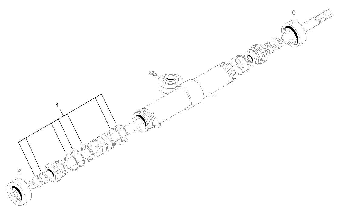 Steering Cylinder Assembly No. 93-2122