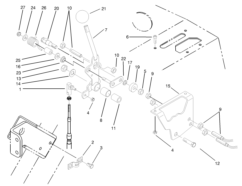Functional Control Lever Assembly