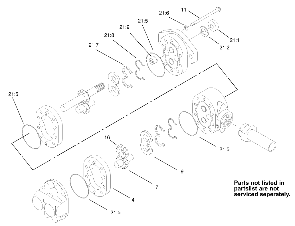 Gear Pump Assembly No. 104-7737
