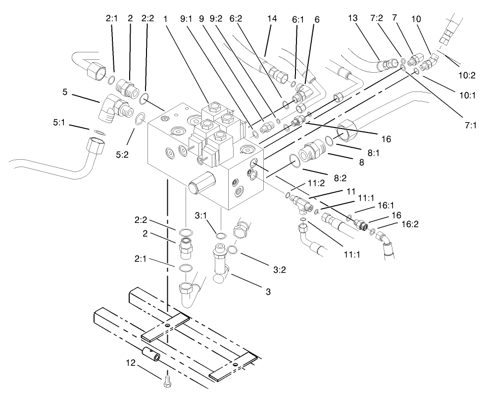 Manifold Block Installation Assembly