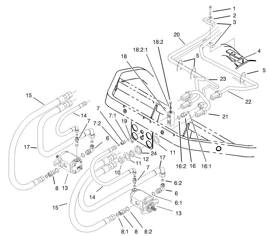 Front Bulkhead and Reel Motor Assembly