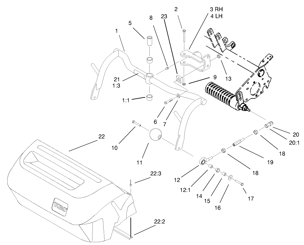 Center Pull Frame Assembly