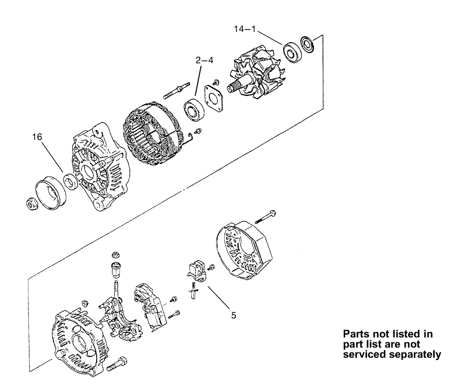 Alternator Assembly No.