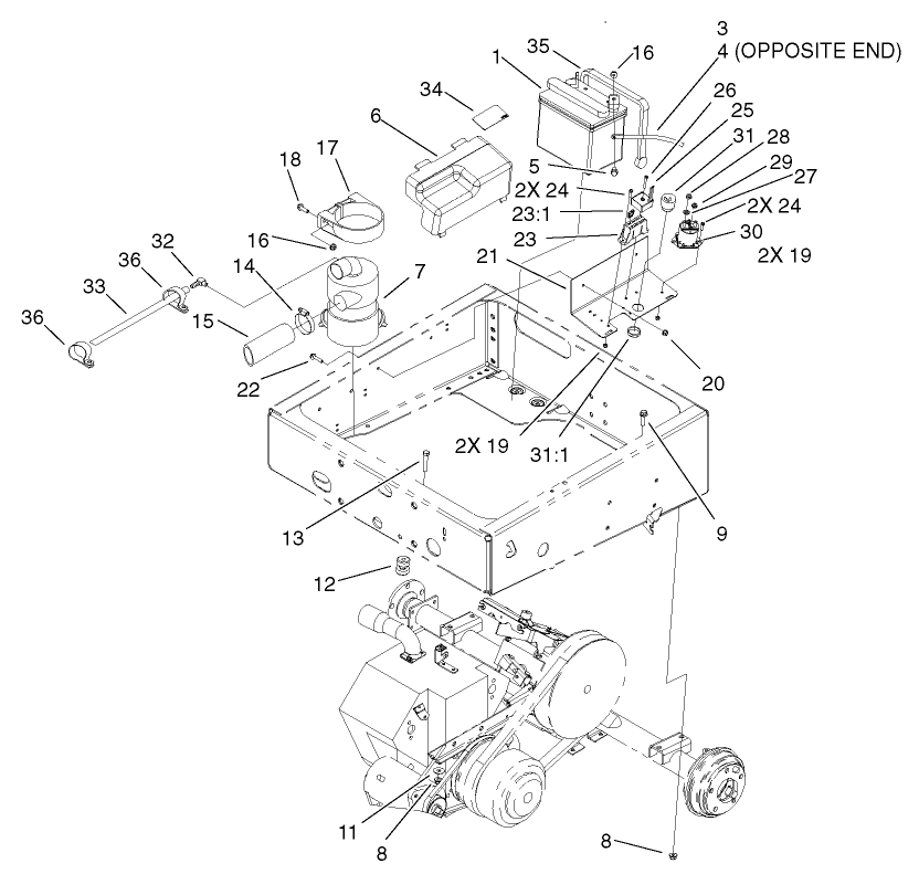 Drivetrain Mount Assembly