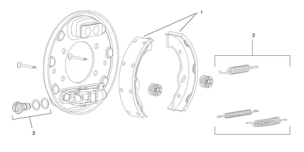 Left Hand Brake Assembly No. 99-7137