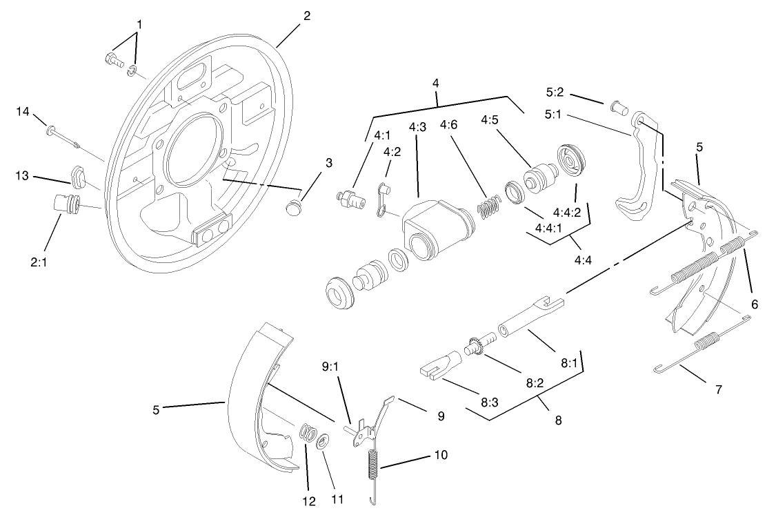 RH Front Brake Assembly No. 87-9170  (only on: 07217)